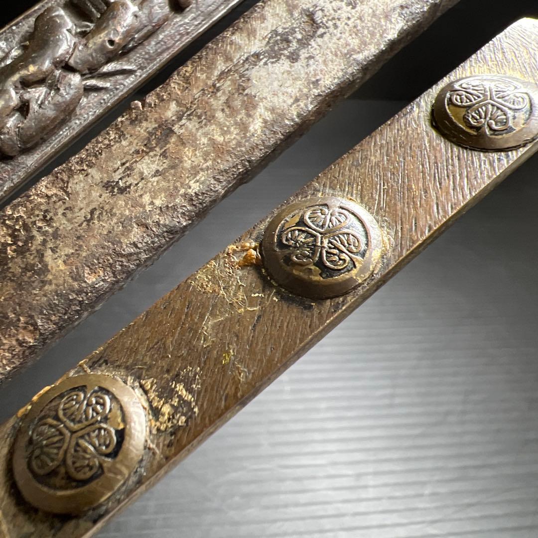 江戸時代　小柄、小刀3点セット　127g/19.5~21㎝東Y7-1024☆2F