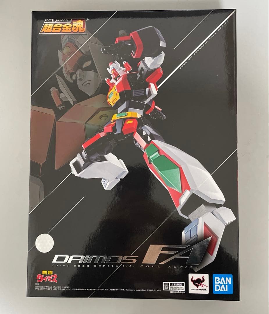 【未開封】　 超合金魂F.A. GX-83 ダイモス 「闘将ダイモス」