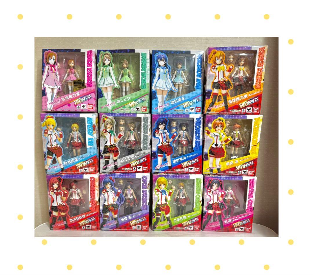 S.H.Figuarts★μ's12個セット★ラブライブ！