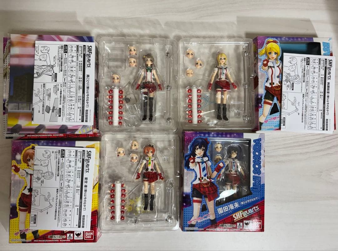 S.H.Figuarts★μ's12個セット★ラブライブ！