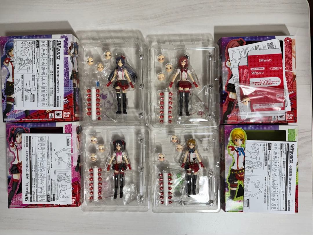 S.H.Figuarts★μ's12個セット★ラブライブ！