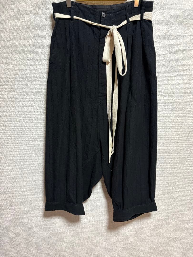 KLASICA リネン コットン サルエルパンツ クラシカ