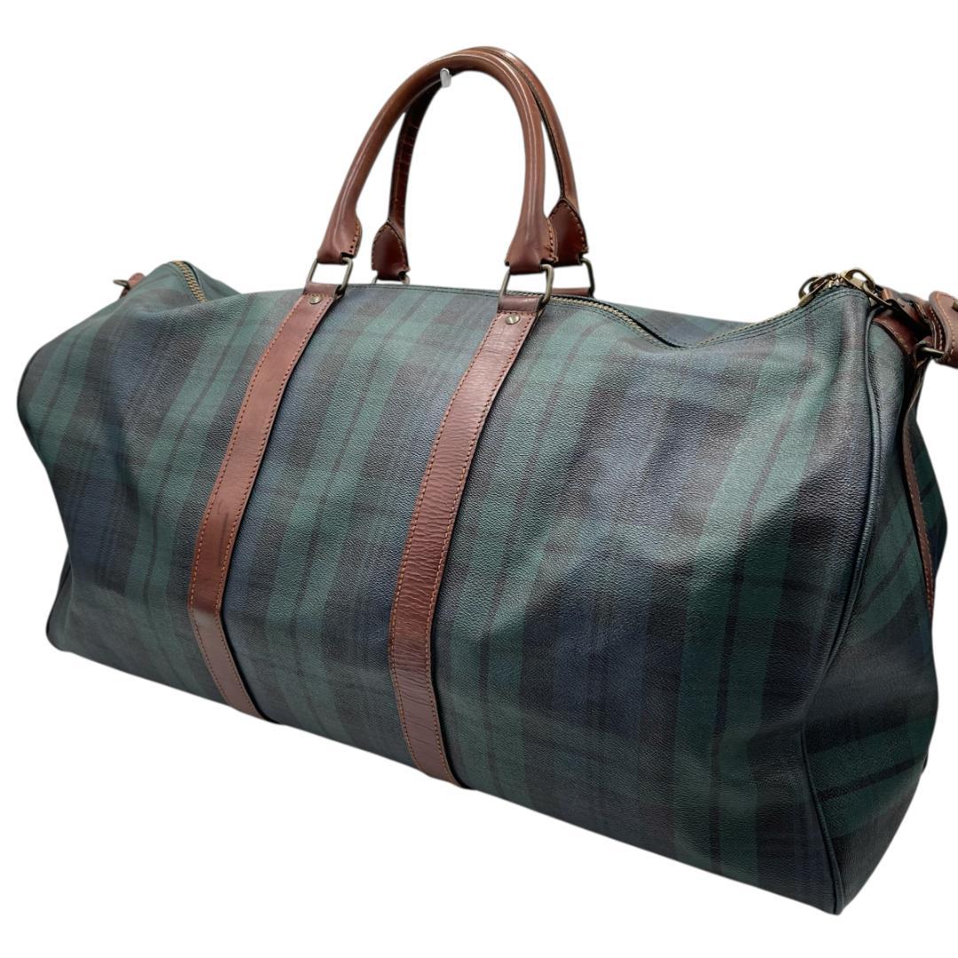 Polo Ralph Lauren ブラックウォッチ 2way ボストンバッグ