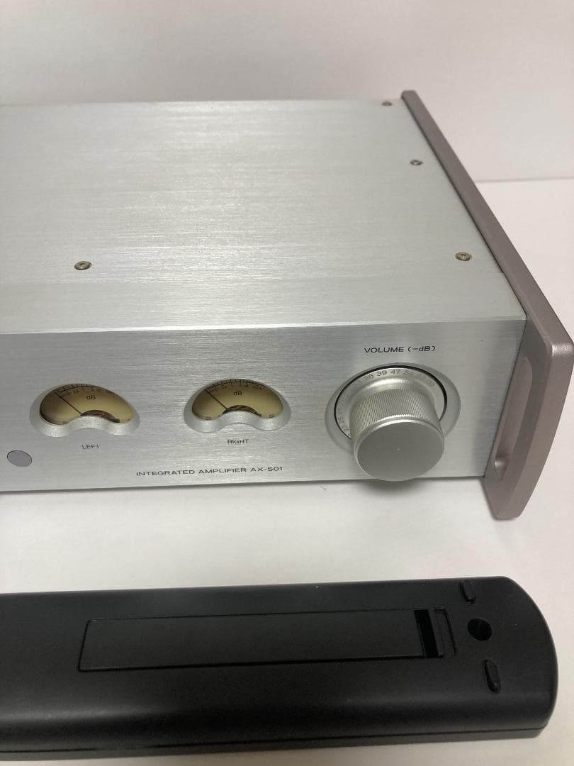 あきTeac AX-501-S 統合アンプ (シルバー)　プリメインアンプ