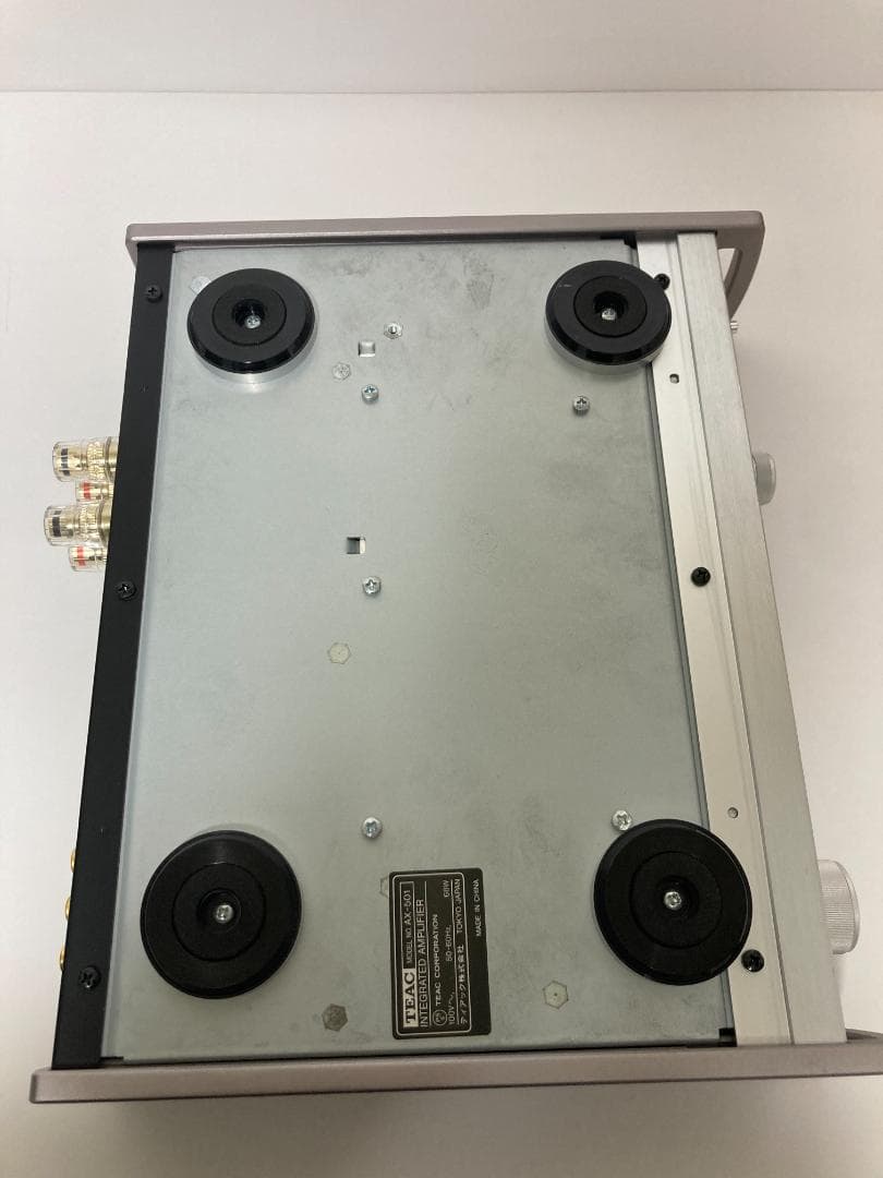 あきTeac AX-501-S 統合アンプ (シルバー)　プリメインアンプ