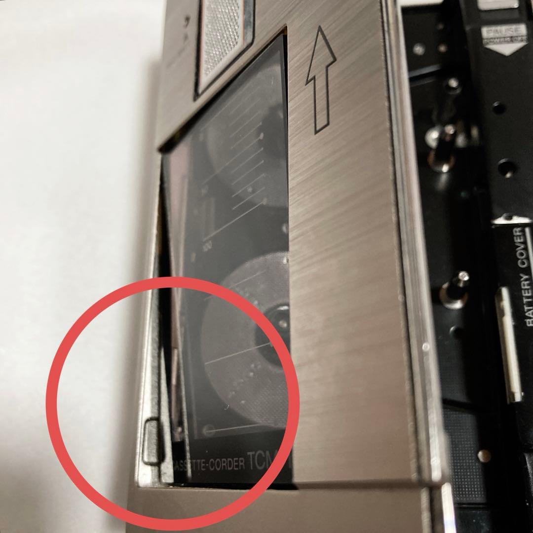 【作動せず】ジャンク品 SONY TCM-10