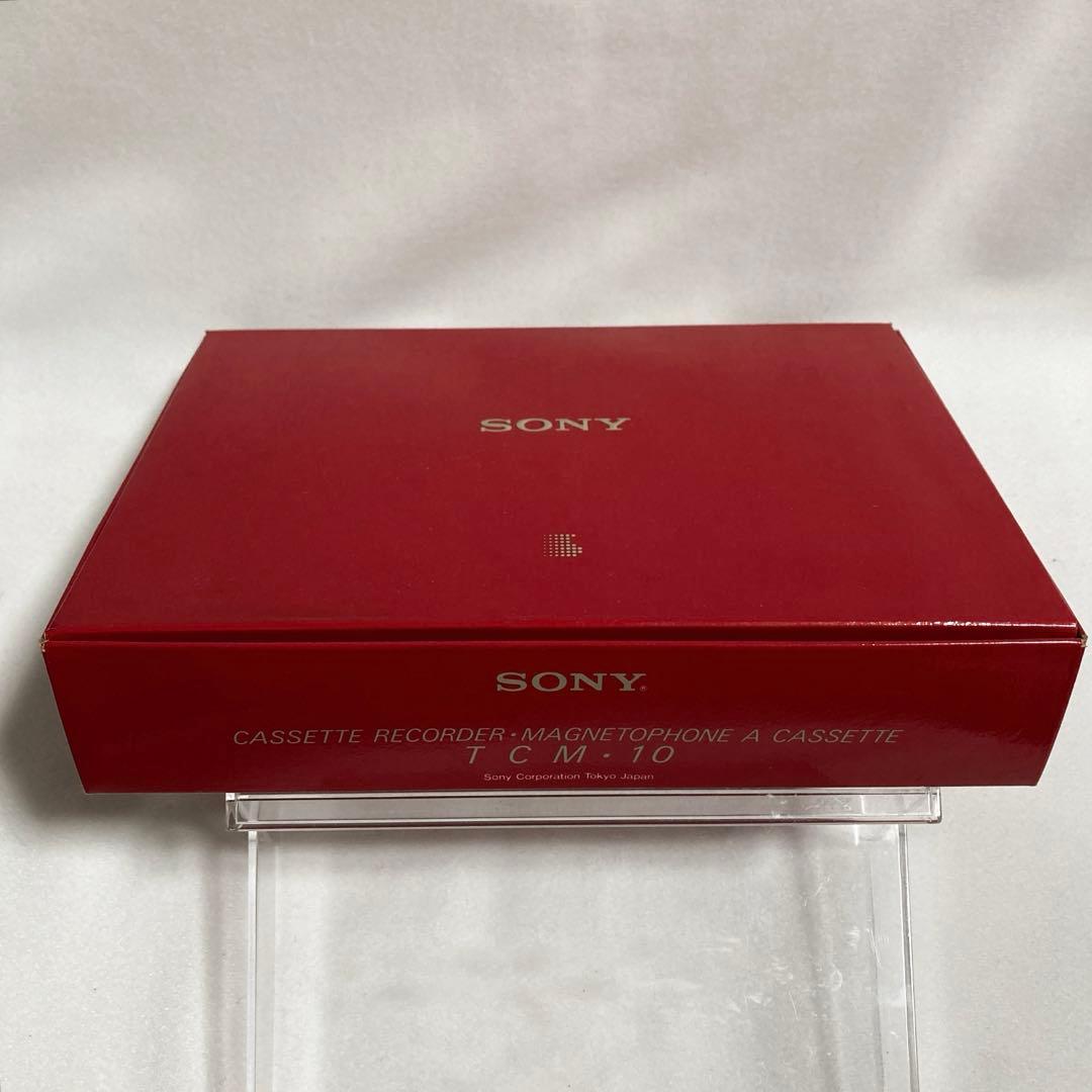 【作動せず】ジャンク品 SONY TCM-10