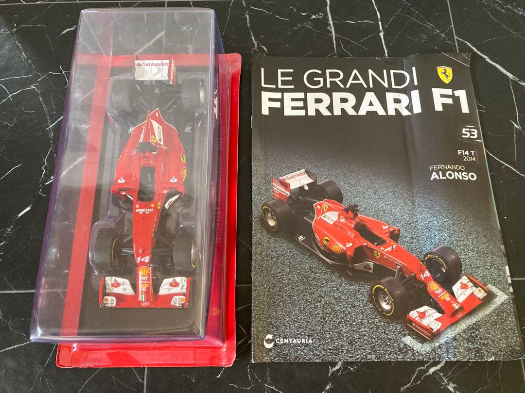 みーちゃん日本未発売　フェラーリF1 ビッグスケールコレクション F14T
