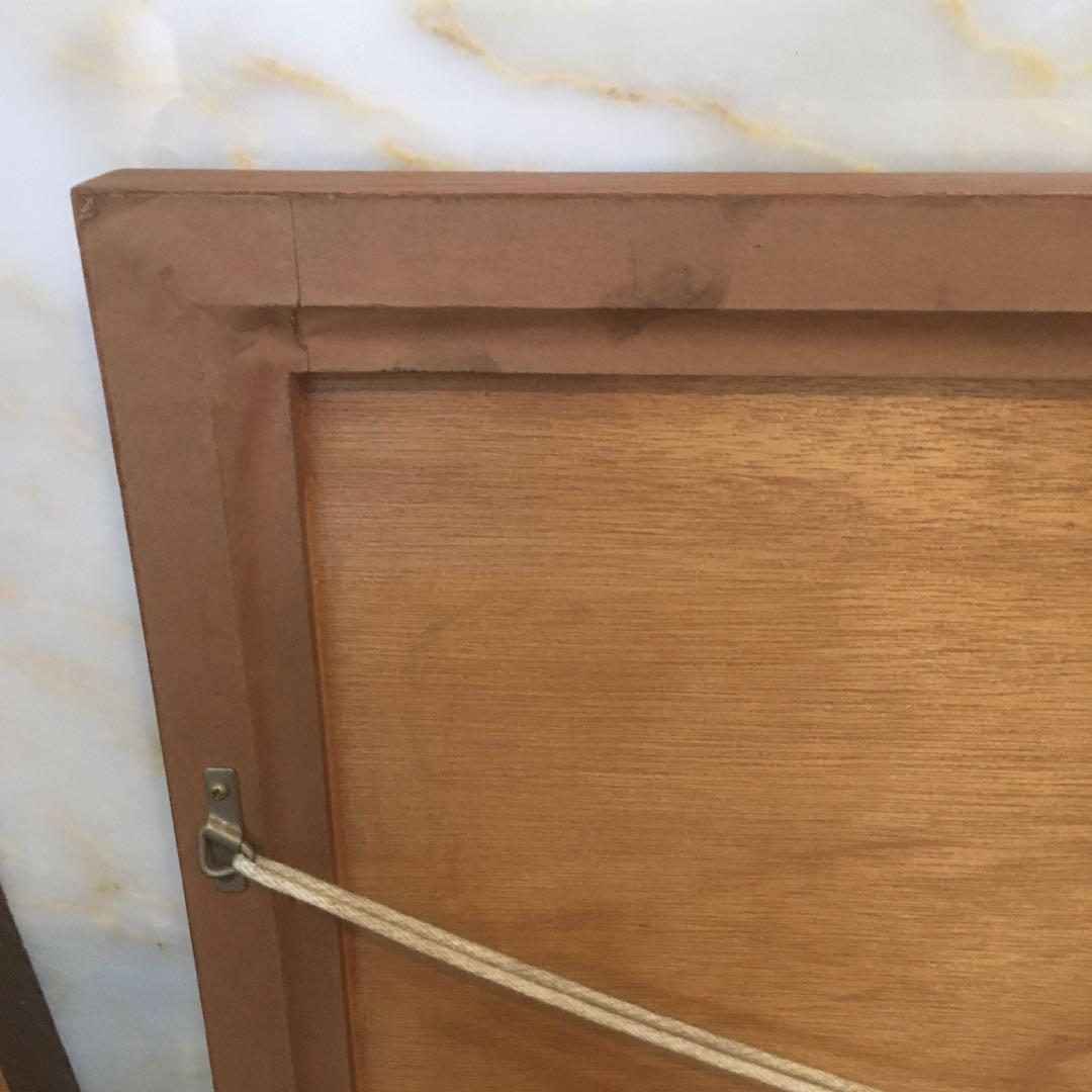 絵画　額縁入り　ミロ