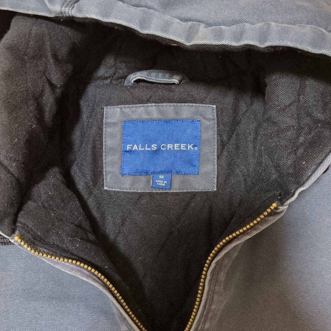 ​【雰囲気抜群】FALLS CREEK アクティブジャケット M 墨黒 ダック地
