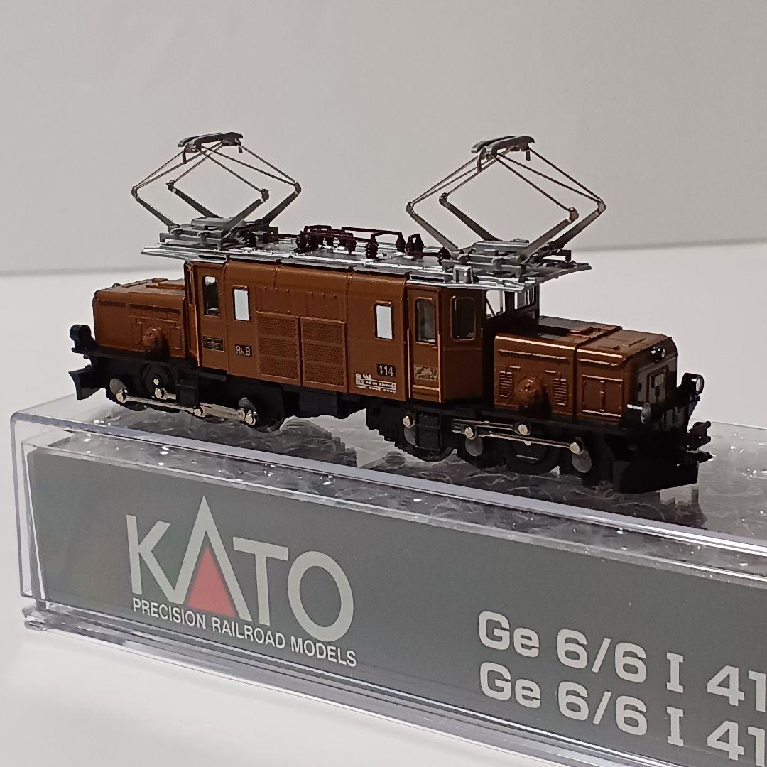 KATO アルプスの凸形機関車Ge6/6-I ＜レーティッシュ・クロコダイル＞