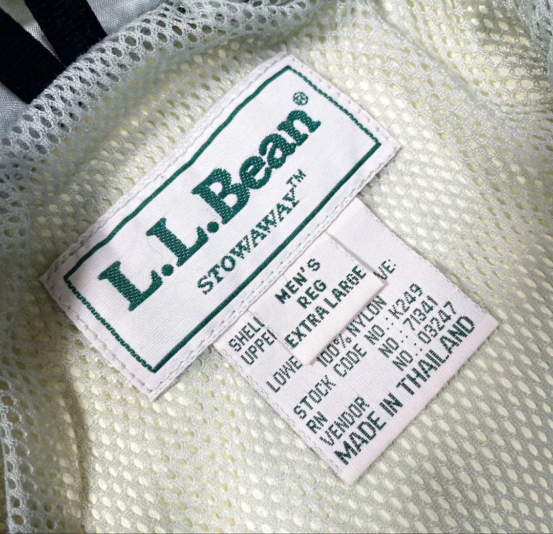 新品　90s L.L.Bean Stowaway coat ストームコート