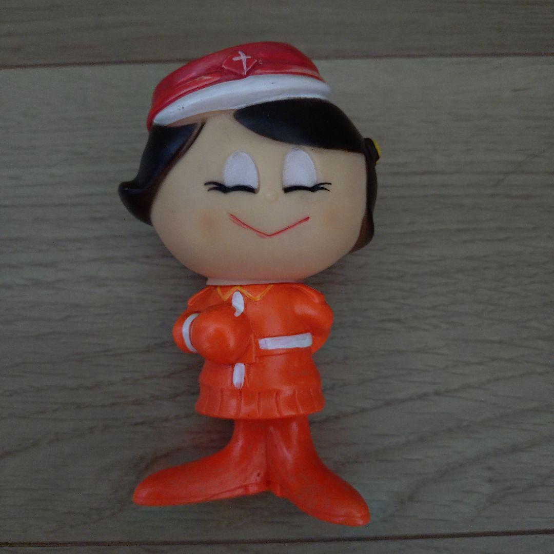 昭和レトロ　グリコ　ミリタリー人形　ソフビ