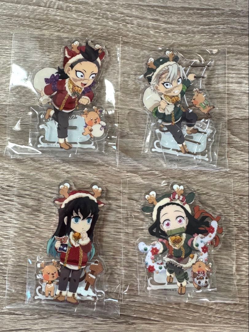 鬼滅の刃　クリスマス2025 アクリルスタンド10点セット