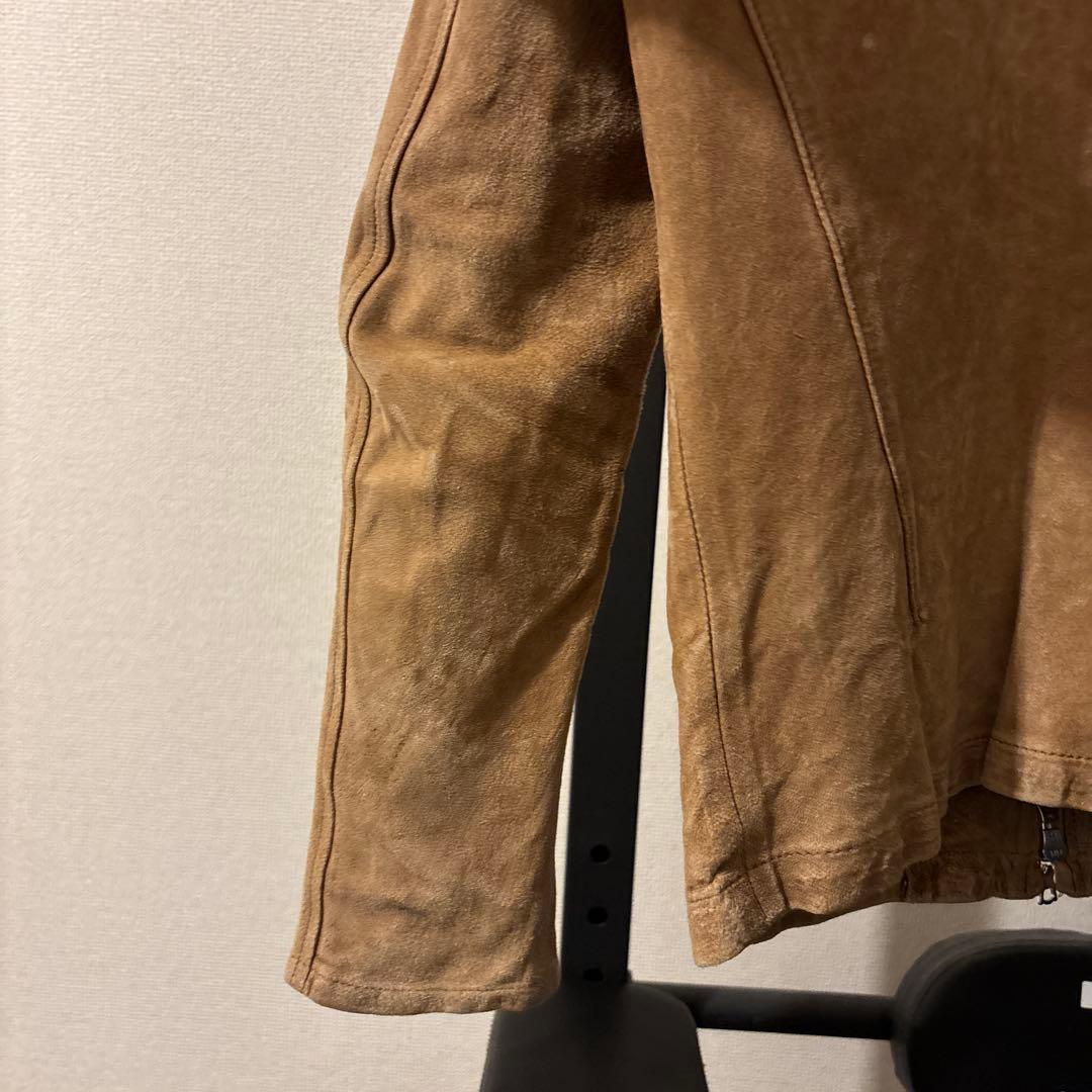 ISAMUKATAYAMA BACKLASH 白鞣しスエードライダース　サイズ1