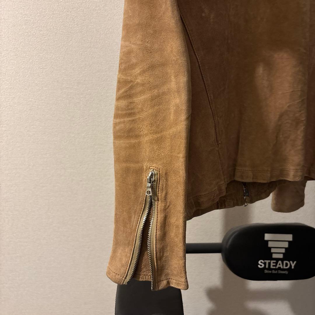 ISAMUKATAYAMA BACKLASH 白鞣しスエードライダース　サイズ1