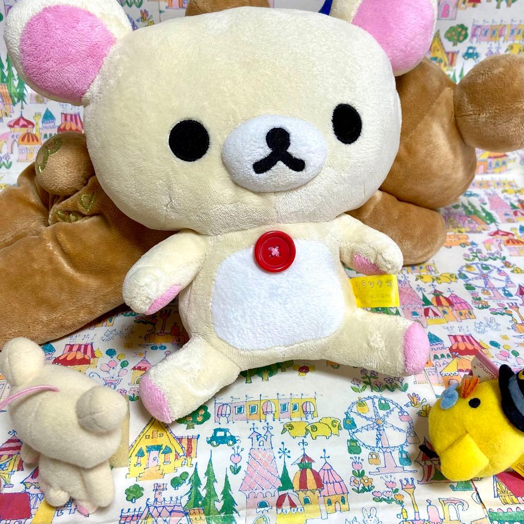 リラックマ まとめ売り12 メキシカン ぬいぐるみ シロフォン 卓上カレンダー他