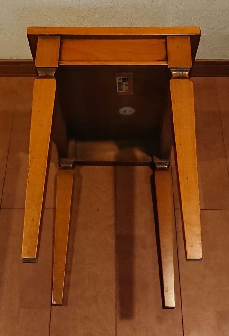 稀少 SELVA イタリア製 チェリー材 サイドテーブル アンティーク家具