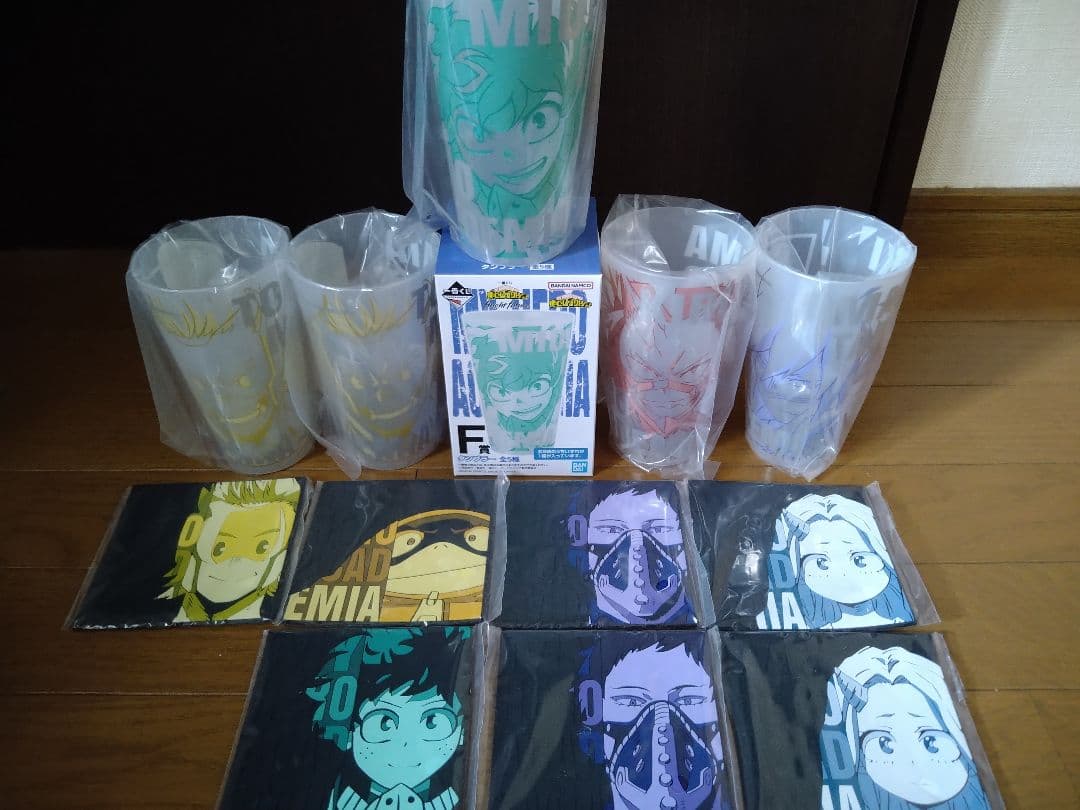 僕のヒーローアカデミア フィギュアセット新品未開封。