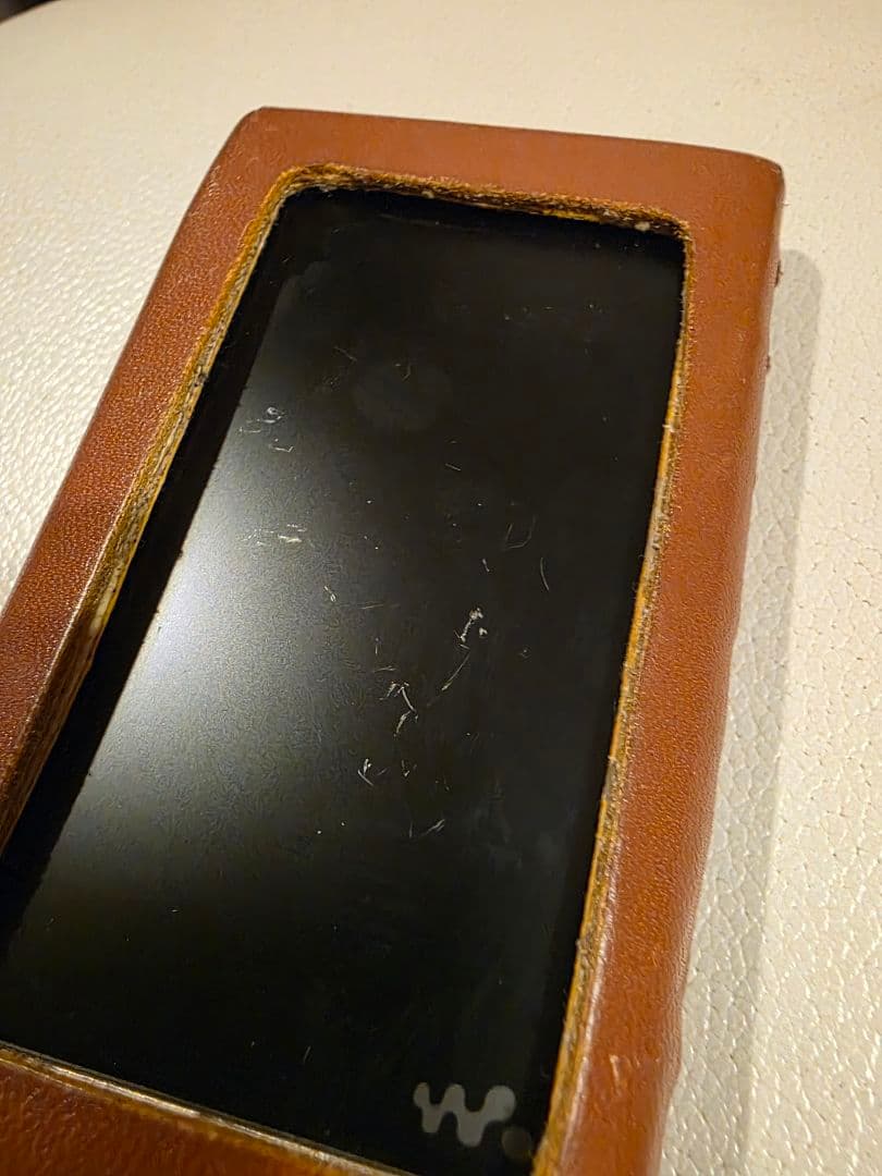 SONY NW-A55 ゴールド オリジナルレザーケース付(非売品)