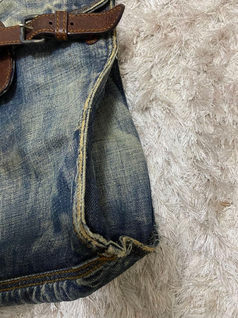 miu miu デニム　ショルダーバッグ