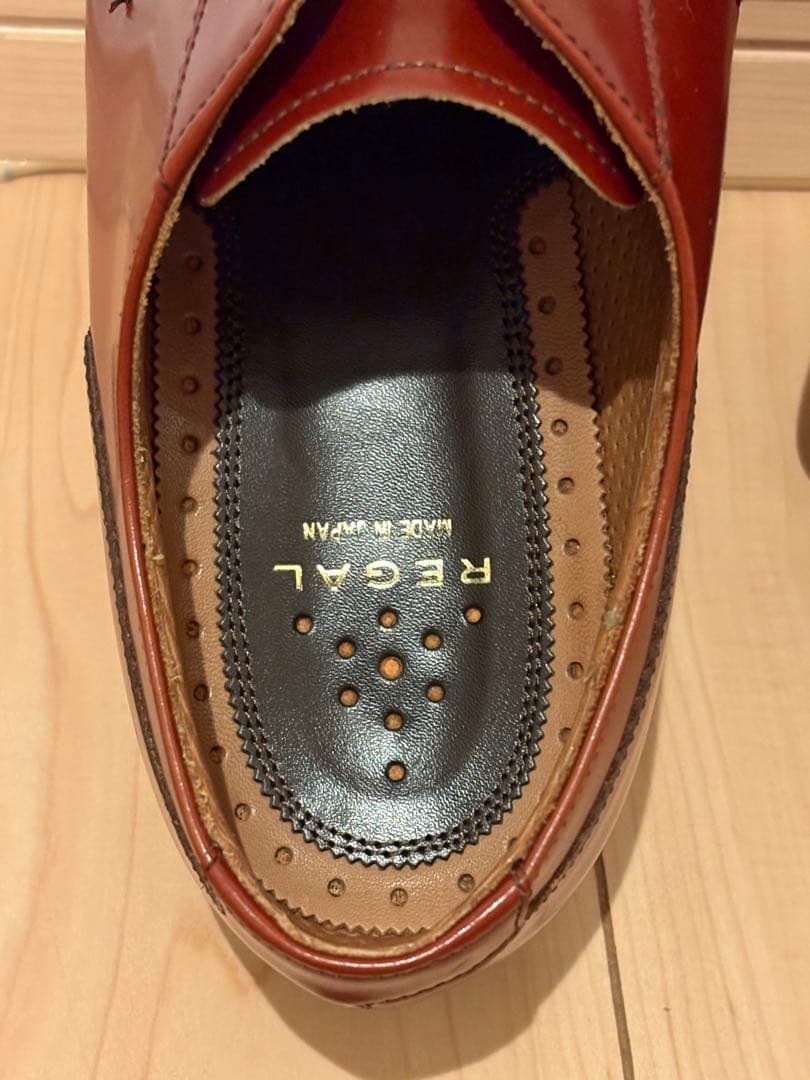 REGAL リーガル　ブラウン　ドレスシューズ　26.5