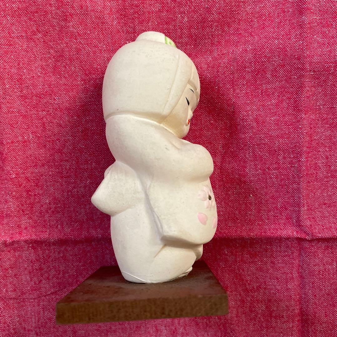 特級呪物　陶器製 日本人形 置物