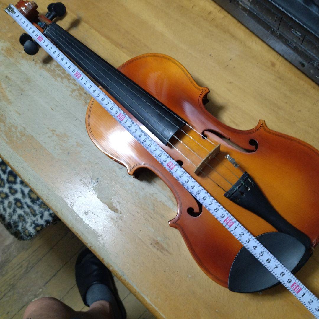 ♥美品♥大特価♥新品未使用のバイオリン4/4初心者用♥弓、ケ―ス、松脂つき