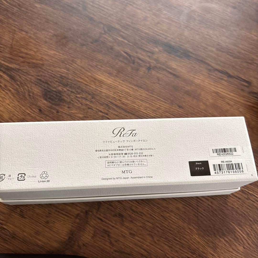 ReFa ストレートヘアアイロン ブラック