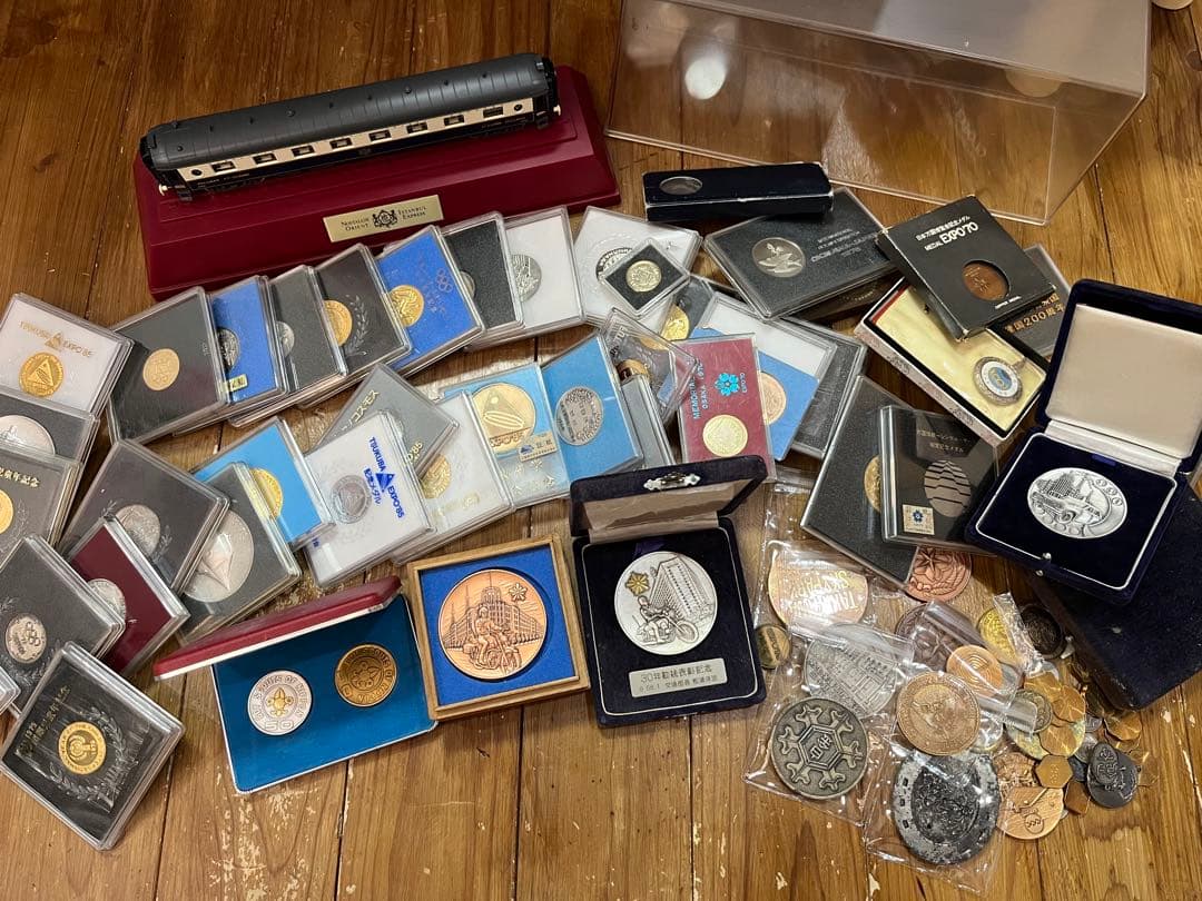 記念メダルまとめ　鉄道模型　6.1kg