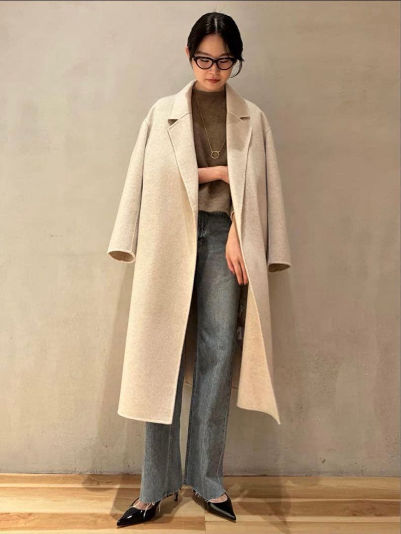 【即日発送してます。】Plage ハミルトン ストールコート　ベージュ