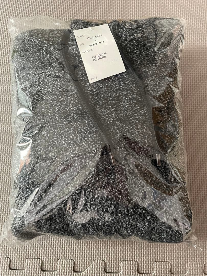 完売 Time is on コットンミックス ボアパーカー ミックス ovyz