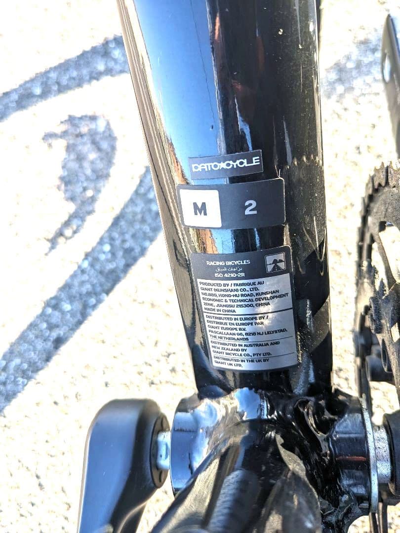 GIANTジャイアント ロードバイクContend２コンテンド２ Мサイズ黒