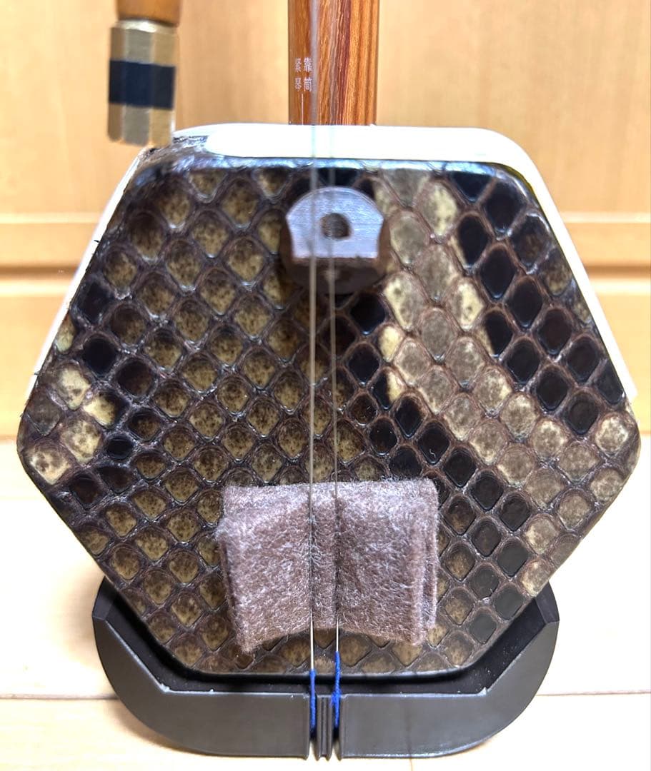 二胡（アルフー）敦煌牌（とんこうはい）上海民族楽器極美品