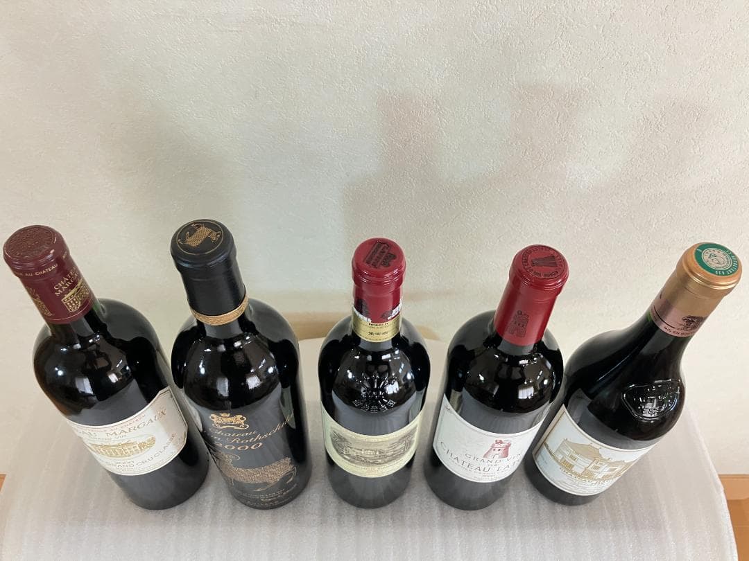 2026年を豪快にスタート　ボルドー5大シャトー2000年ヴィンテージはいかが？