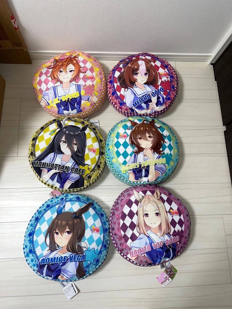 【謹賀新年セール】プライズ ウマ娘 ラウンドクッション 全42種 コンプリート