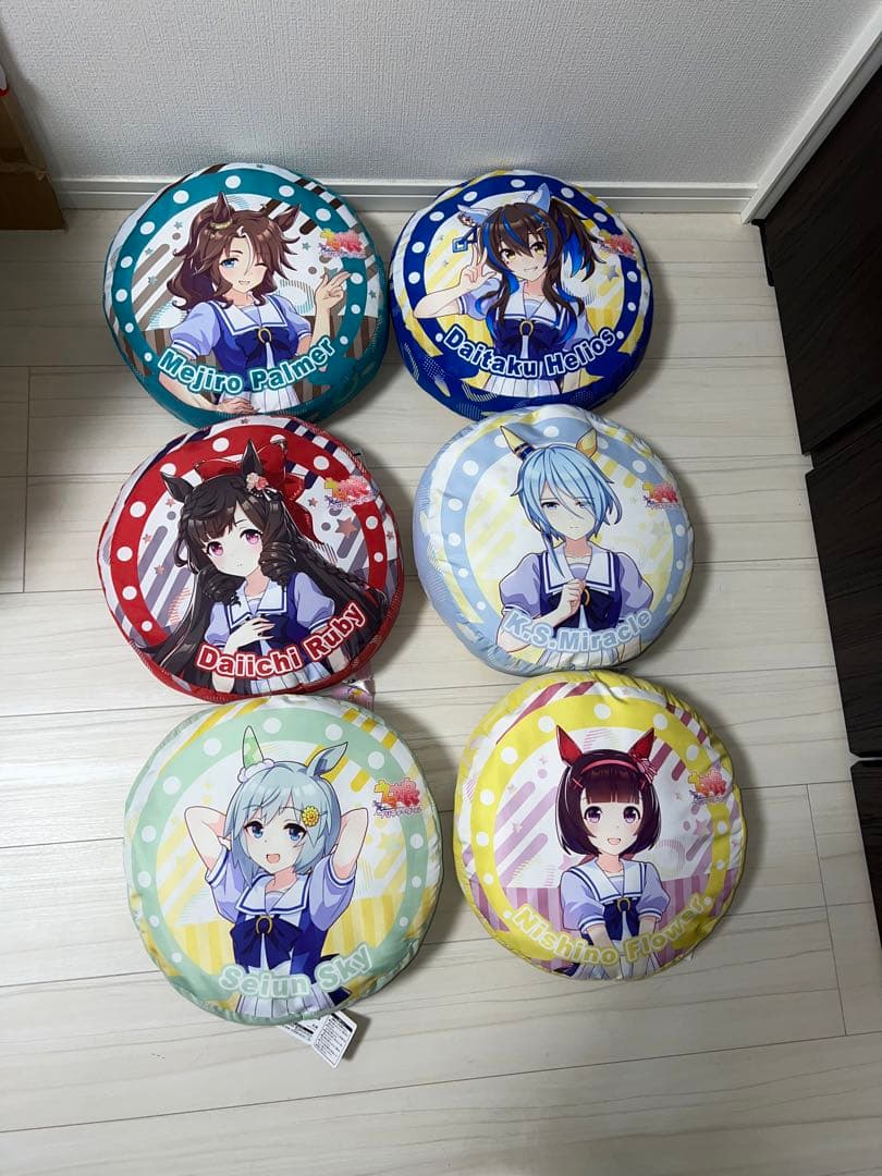 【謹賀新年セール】プライズ ウマ娘 ラウンドクッション 全42種 コンプリート