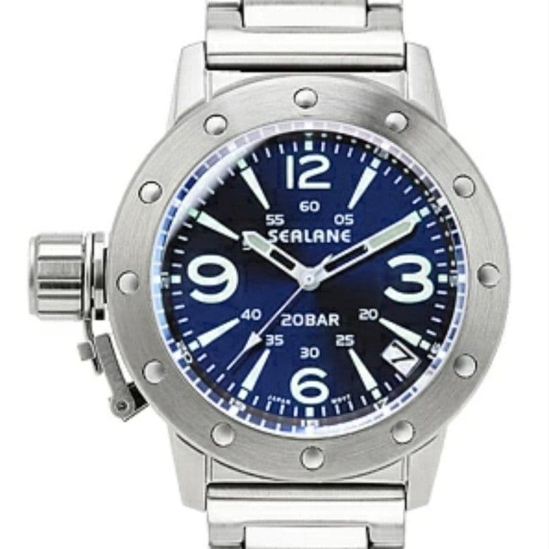 未使用 ダイバーズウォッチ シーレーン 蓄光