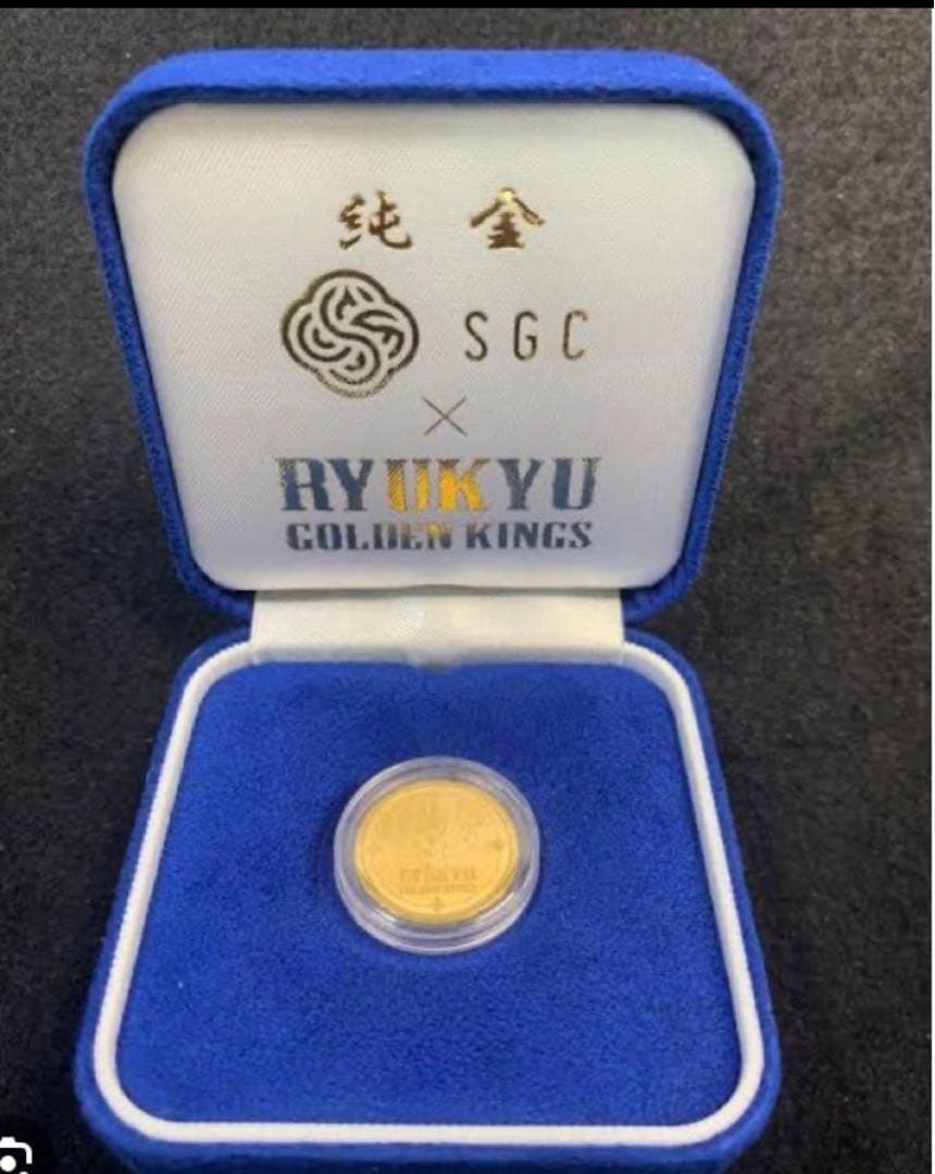 RYUKYU GOLDEN KINGS 純金 ケース付き
