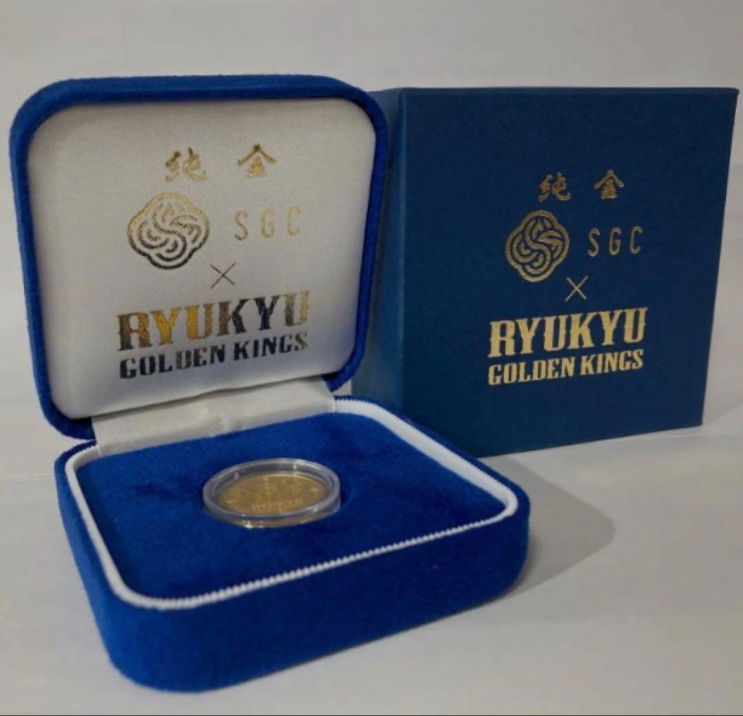 RYUKYU GOLDEN KINGS 純金 ケース付き