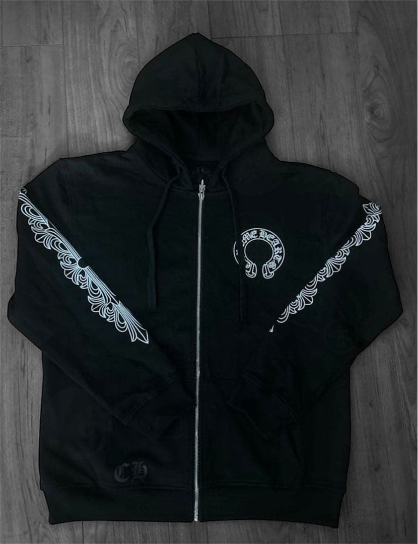 CHROME HEARTS クロムハーツ パーカー ジップパーカー Lサイズ