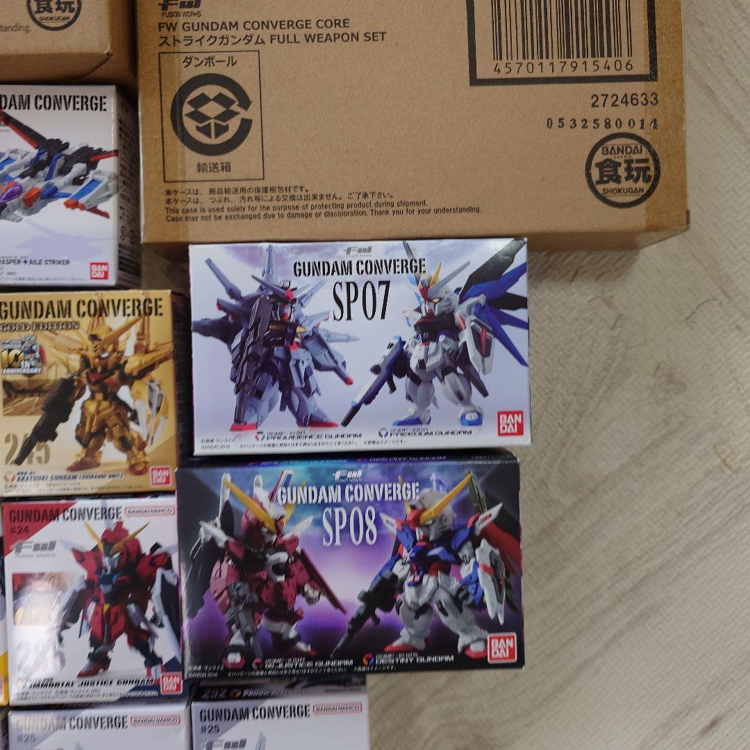 ガンダムコンバージ　ガンダムSEEDセット