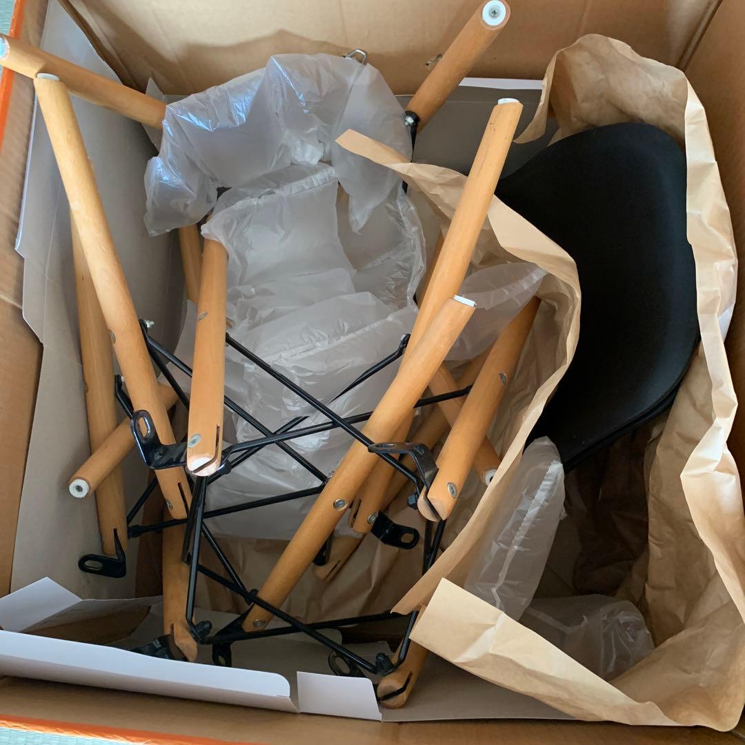 4脚セット　シェルチェアー