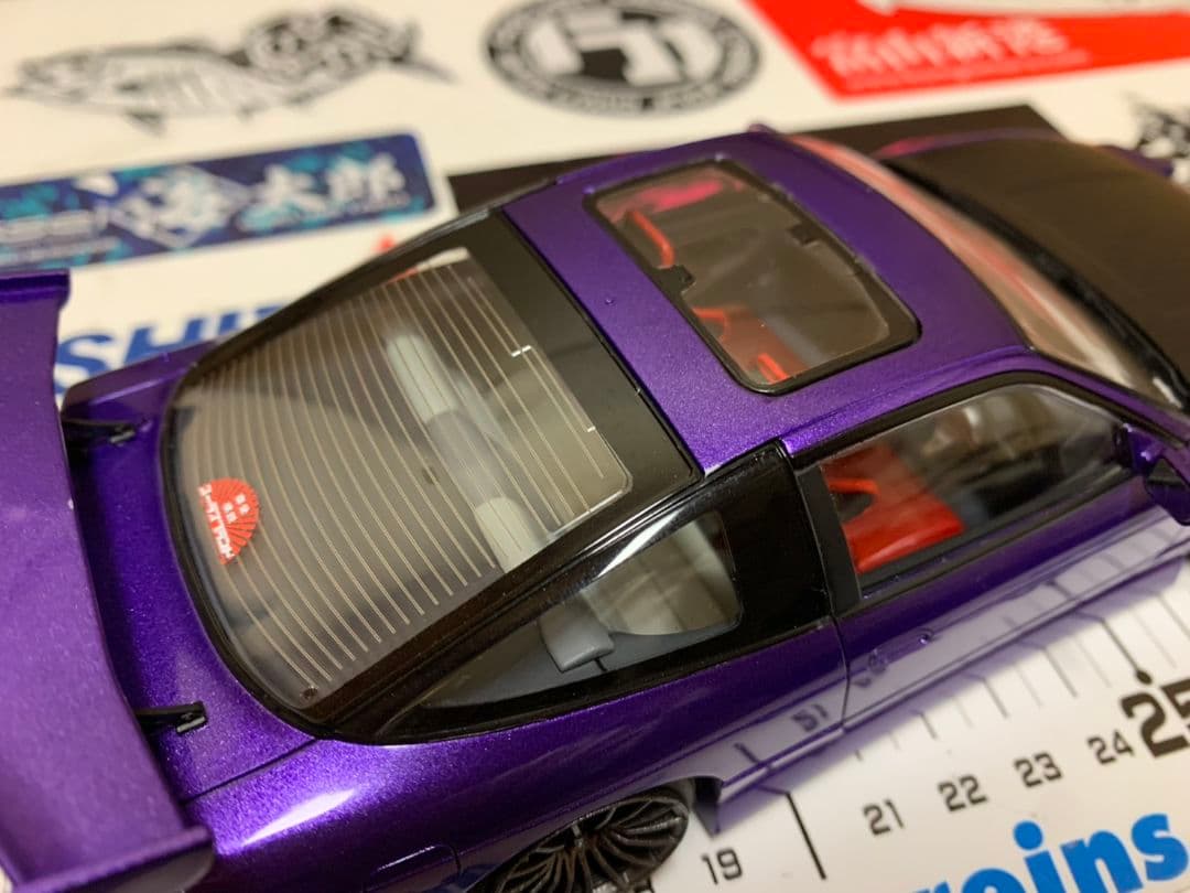 アオシマ　1/24 URAS RPS13 180SX 完成品