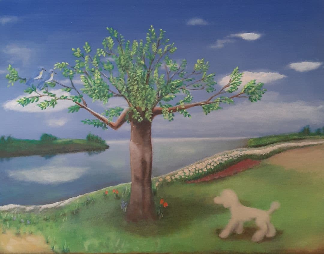 油絵　サイズ:F6