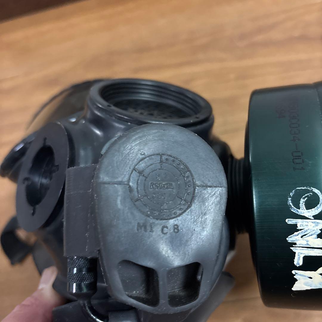 米軍　実物　M40 GAS MASK ガスマスク　ケース付き　送料無料