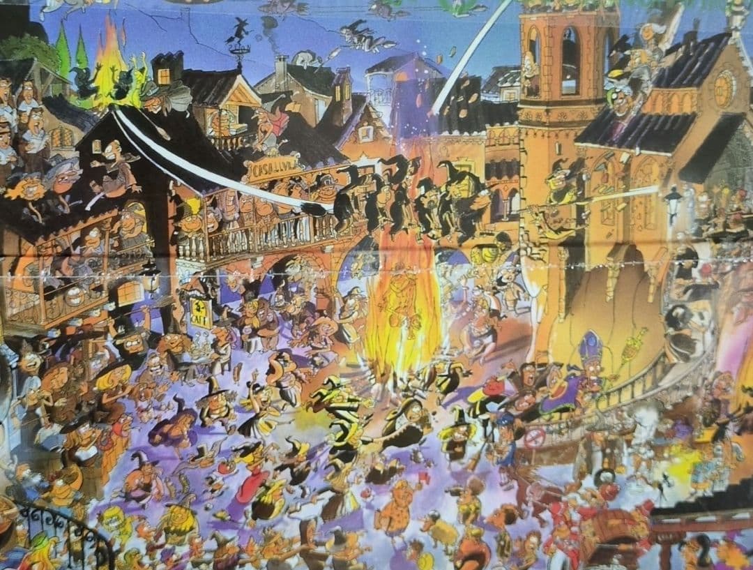 ジグソーパズル1500ピース「魔女の宴」