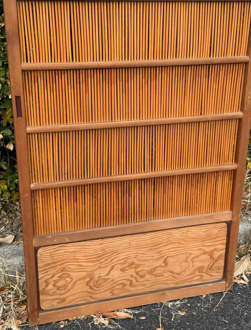 バラ売り可♪ 8枚セット簾戸 夏戸 古民家 扉 ドア すど 葦戸