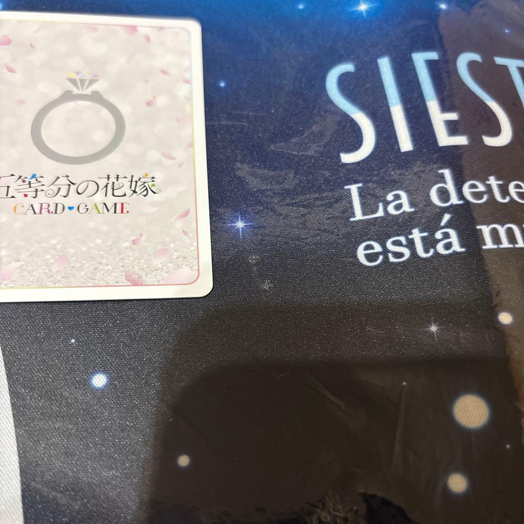 五等分の花嫁　中野三玖　サイン　SSP