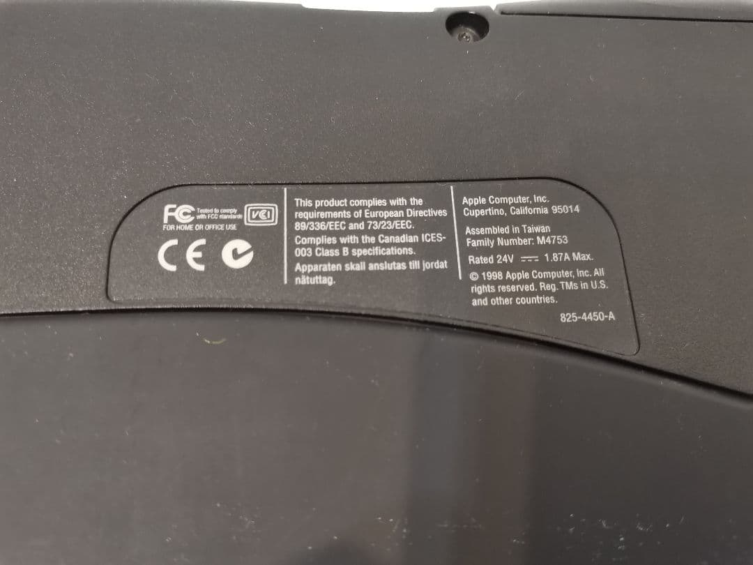 Apple Powerbook G3 M4753 本体、電源 　OldMac